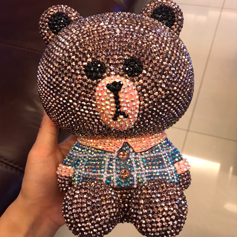 Bearbrick series - Gấu đính đá thời thượng handmade cho bé và mọi lứa tuổi