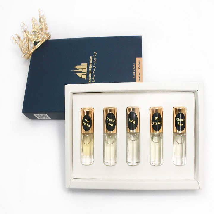 ⚡𝐒𝐈𝐄̂𝐔 𝐑𝐄̉⚡SET 5 MÙI TINH DẦU NƯỚC HOA DUBAI CAO CẤP CẢ NAM, NỮ | Thế Giới Skin Care