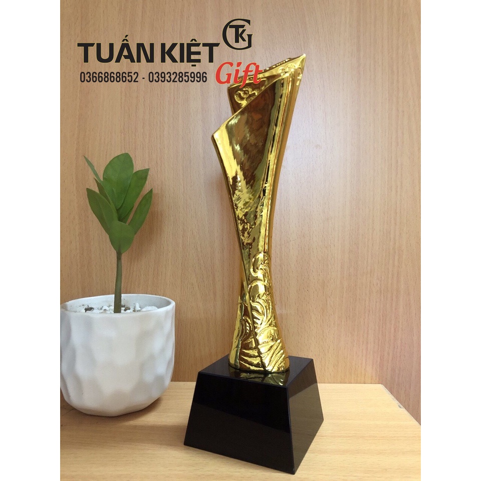 Cúp Vinh Danh Composite Mạ Vàng 05