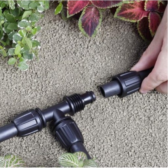 Tê nối Claber ống 1/2"  khớp nối ren vặn 91029