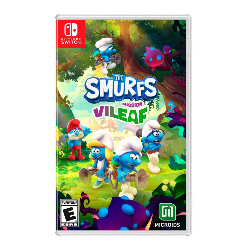 Game Nintendo SwitchThe Smurfs: Mission Vileaf Edition Hệ US