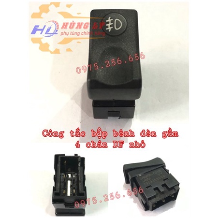 Công Tắc Bập Bênh đèn gầm 4 chân DF nhỏ công tắc ô tô các loại phụ tùng ô tô phụ tùng Hùng Lỳ