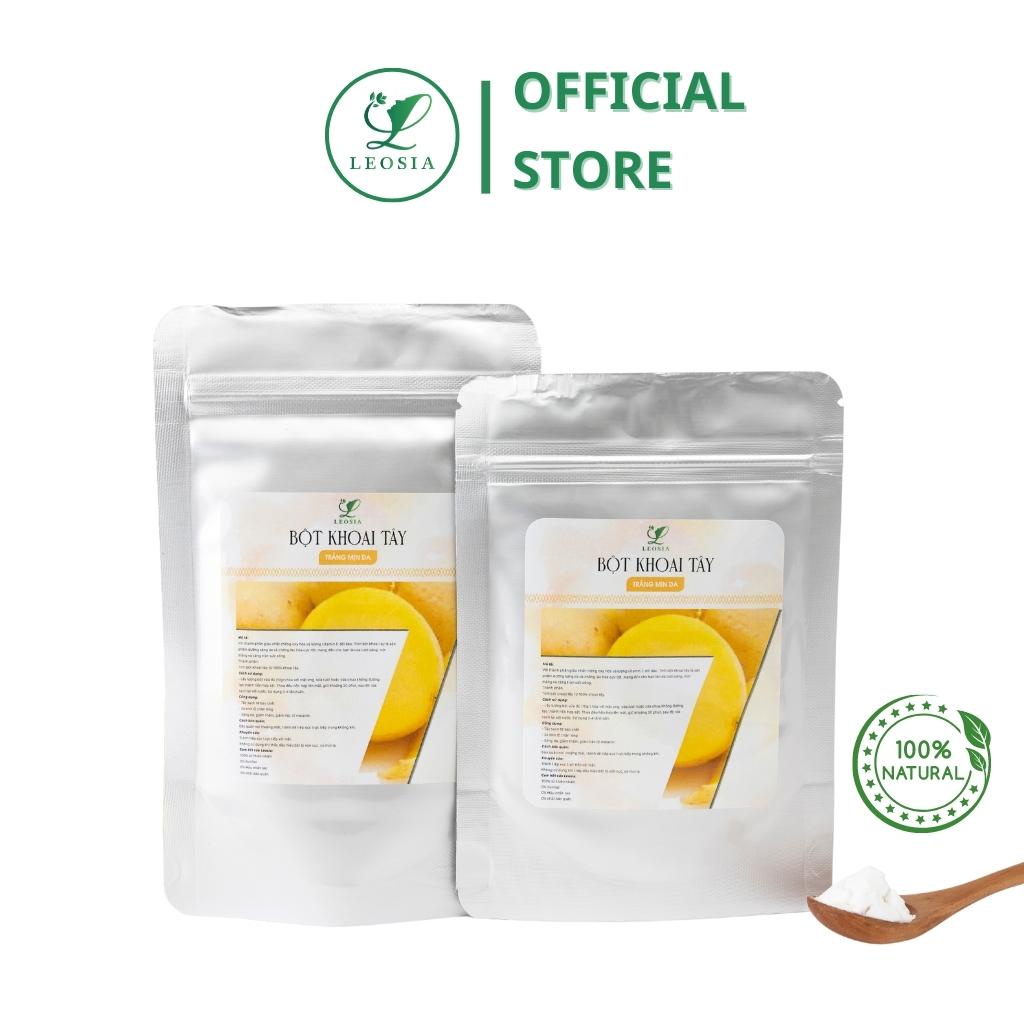 Bột Khoai Tây đắp mặt nạ hữu cơ Leosia nguyên chất 100G | 100% Organic