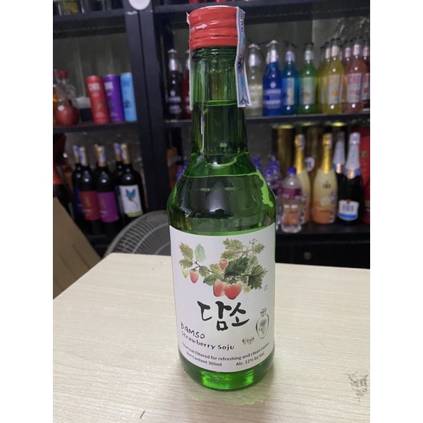 Soju Trái Cây Hàn Quốc Damso 360ml