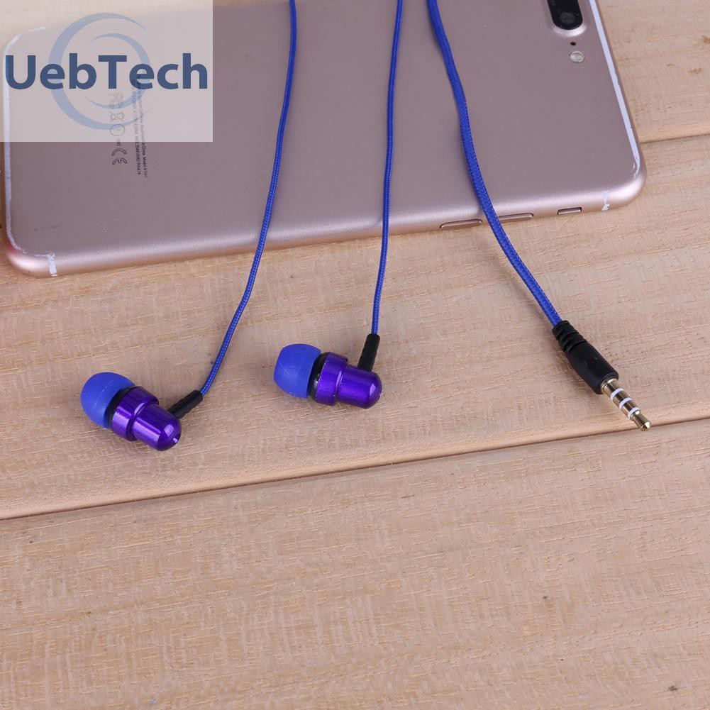 Tai Nghe Có Mic Uebtech Dây Bện Siêu Bền