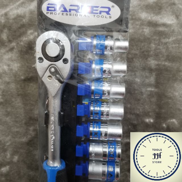 Bộ tuýp 10 chi tiết barker 1/2 hàng nhập taiwan