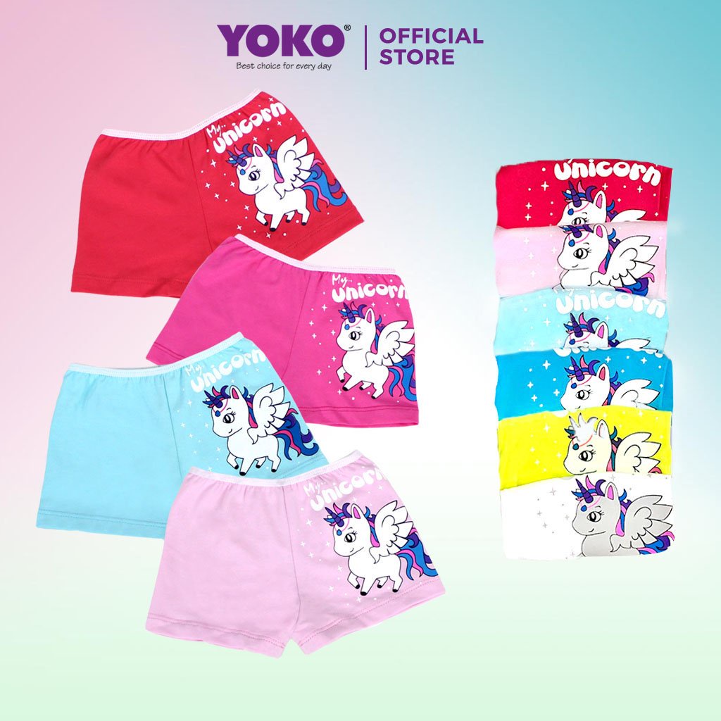 Combo 3 Quần Chíp Đùi Yoko Cho Bé Gái (12kg- 36kg) YOKO KID’S FASHION Chip29