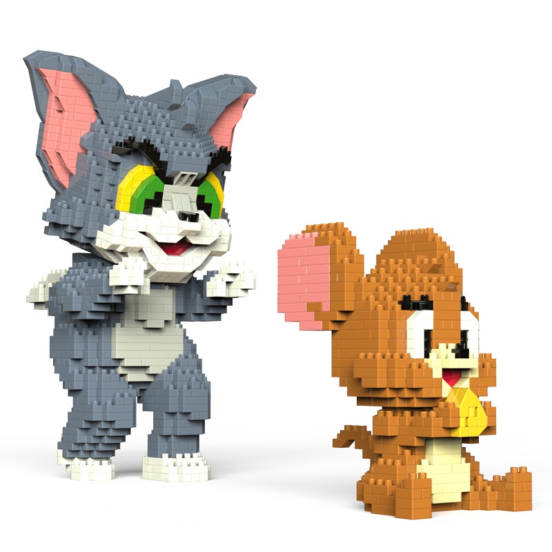 【COD】 Lego Tom Jerry Lắp Ráp Bộ Đồ Phù Hợp