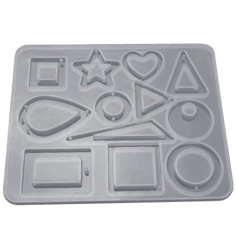[Hàng mới về] Khuôn silicone làm mặt vòng cổ acrylic
