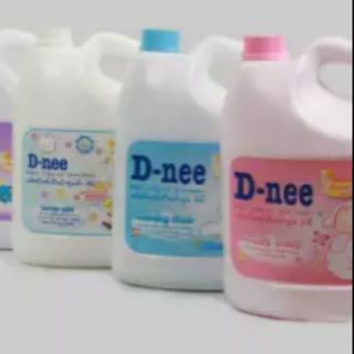 Nước giặt dnee 3000ml xanh- hồng- tím...