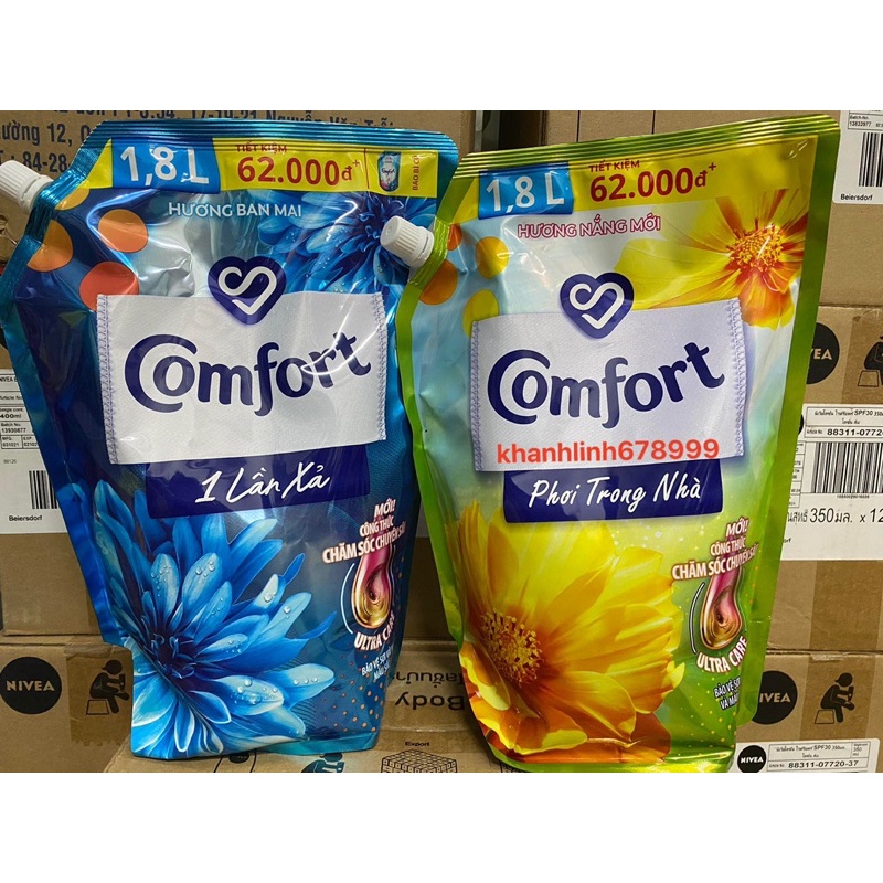 Nước xả vải Comfort 1,8L