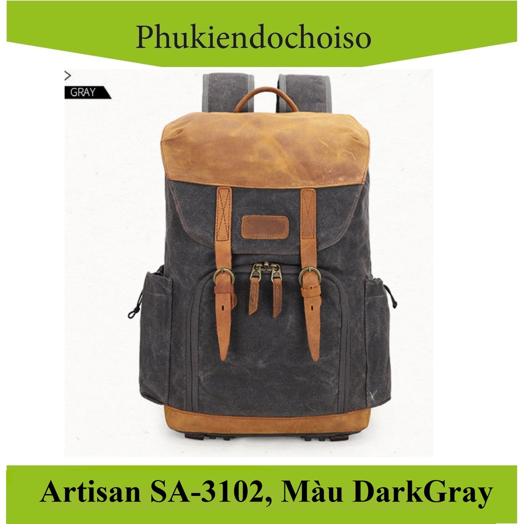 [Mã 153ELSALE2 giảm 7% đơn 300k] Ba lô máy ảnh Artisan SA-3102