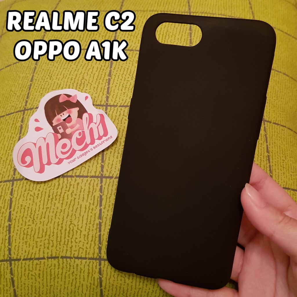 Ốp Điện Thoại Mềm Mặt Nhám Màu Đen Cho Realme C2 C1 C3 2 2 Pro 3pro 2pro 5 5pro U1 5i Realmi