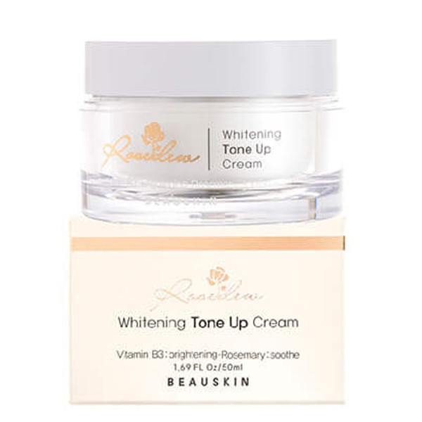 Kem dưỡng trắng da nâng tone Beauskin Rosedew Whitening Tone Up Cream Hàn Quốc 50ml
