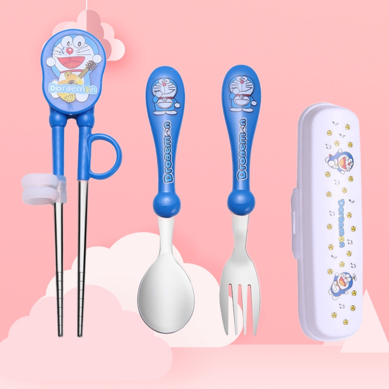 Bộ muỗng đũa nĩa tập ăn cho bé