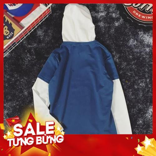 Áo khoác hoodie nam có mũ phối màu phong cách và sang trọng Hot bảng xếp hạng hàn quốc 2019 -Hàng nhập khẩu