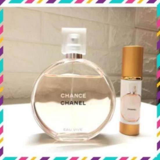 [𝐅𝐞𝐦𝐦𝐢𝐞💝] Nước hoa dùng thử chính hãng Chance Chanel Eau Vive Test 5ml/10ml/20ml 🍓HOT🍓 | BigBuy360 - bigbuy360.vn
