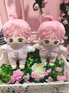 [OUTFIT DOLL 20cm] Set yếm hồng