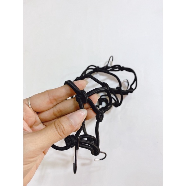 Dây ràng rổ xe máy độ co giãn tốt, dây dày dặn không bị nhão