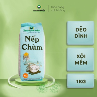 Nếp Chùm Vinh Hiển 1kg - Nếp dẻo vừa, thơm nhẹ, mềm ngon