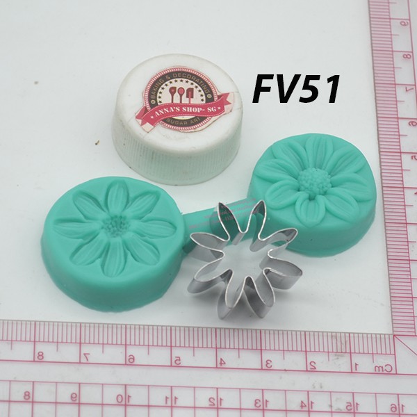 SET VÂN VÀ CUTTER HOA CUC NHÍ FV51