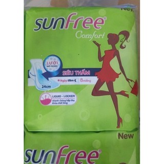 Băng vệ sinh sunfree 8 miếng