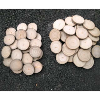 miếng gỗ tròn handmade trang trí chụp ảnh