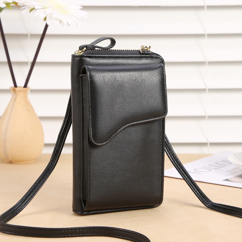 Túi Đựng Điện Thoại Màu Trơn Dáng Dài Phong Cách Hàn Quốc Thời Trang Cho Nữ
