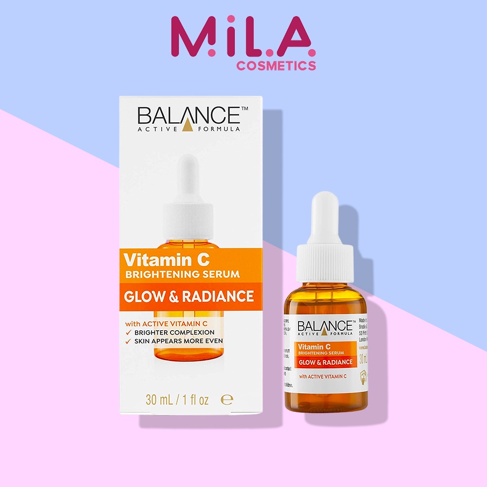 Serum Balance Active Formula Vitamin C Brightening 30ml - Giúp Sáng Da, Mờ Thâm