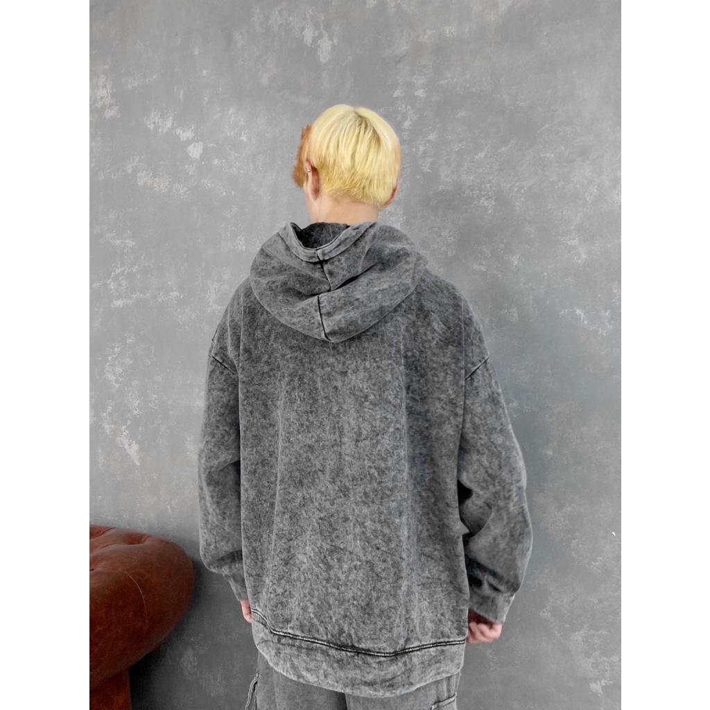 Áo Hoodie Oversize Odin Acid, áo nỉ dài tay có mũ Unisex ODIN CLOTHING