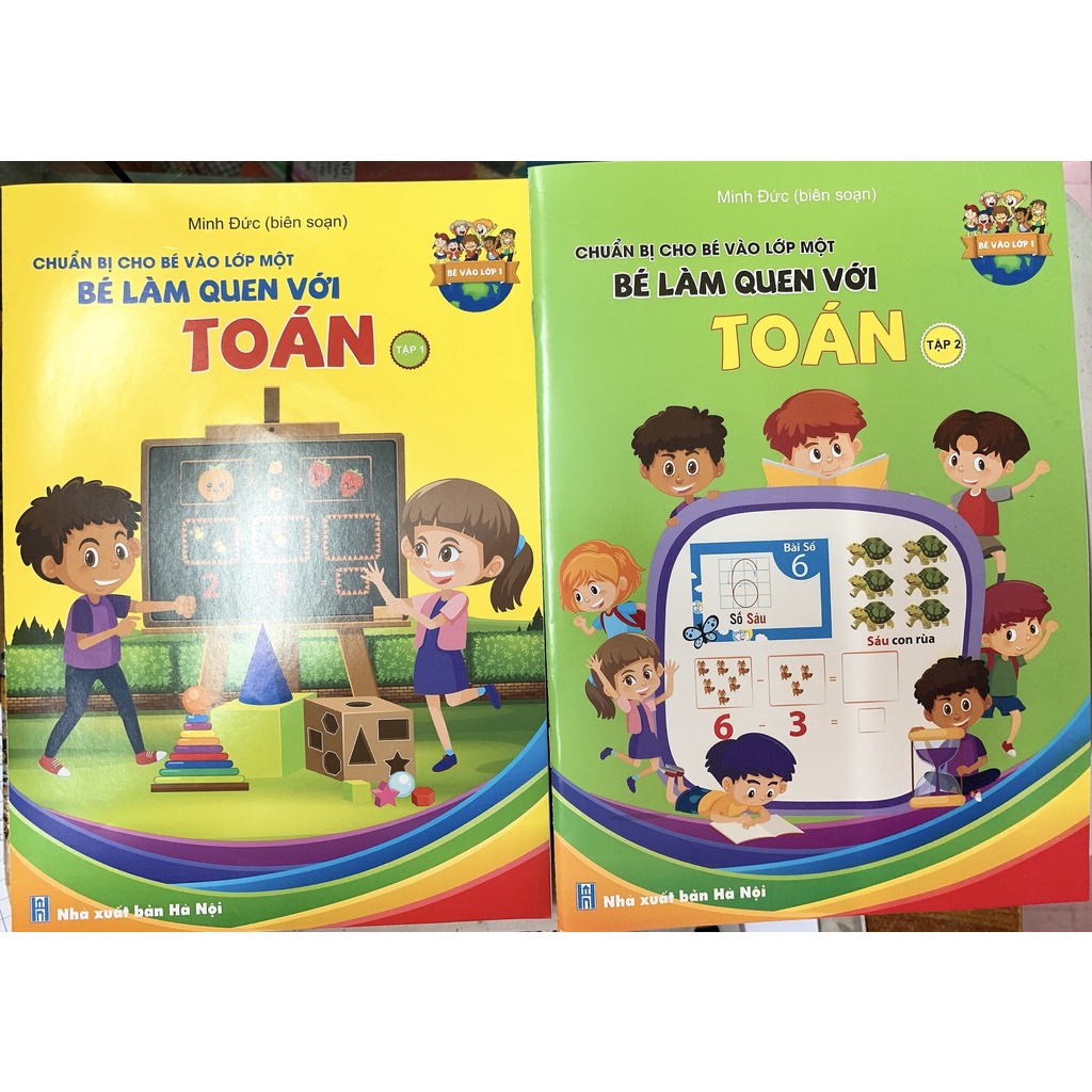 Sách - Chuẩn bị cho bé vào lớp một (túi 8 quyển)