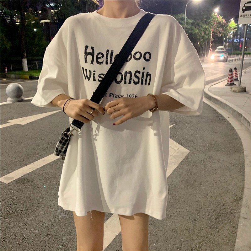 Áo thun tay lỡ FREESHIP Áo thun form rộng Unisex TL513