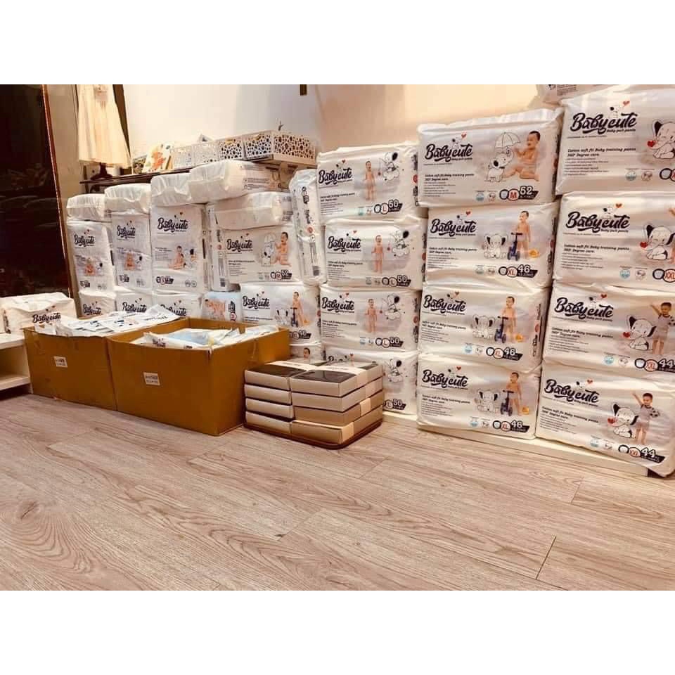 Bỉm Baby Cute Size Dán/Quần  mềm mỏng thấm hút siêu tốt