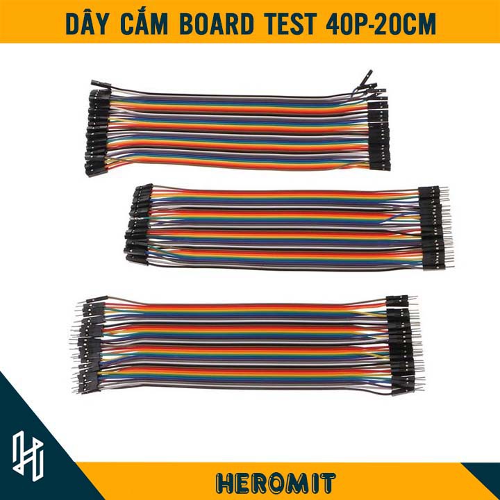 Dây Cắm test Board 40P Đủ Phân Loại