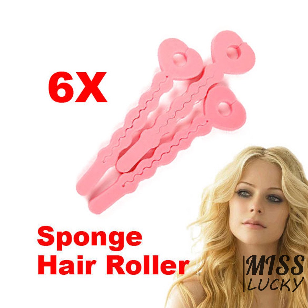 Set 6 lô cuốn tóc tạo kiểu thời trang cho nữ