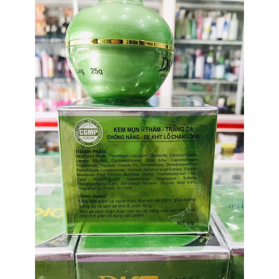 Kem ngừa mụn DKZ 25g