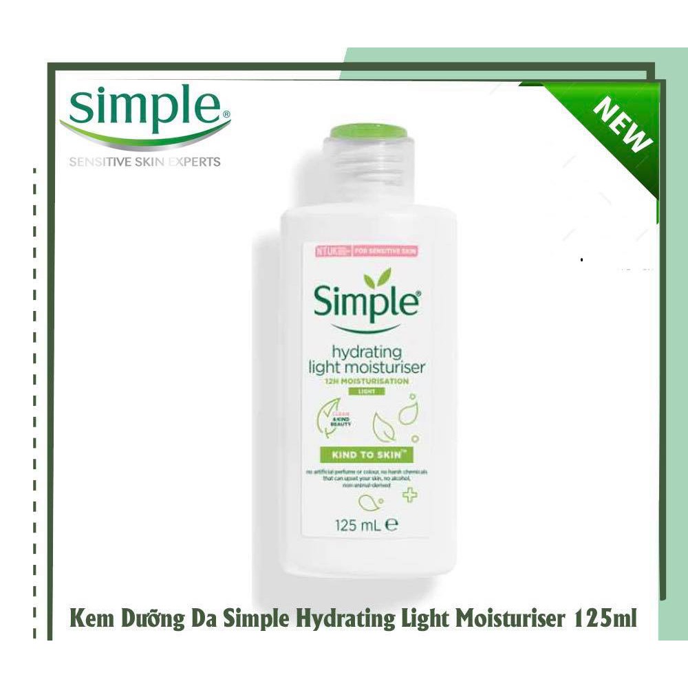 Kem dưỡng da Simple Kind To Skin Hydrating Light Moisturiser