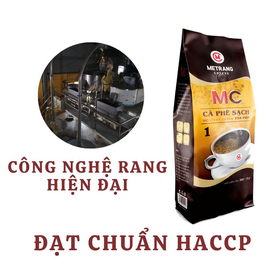 Cà phê sạch Mê Trang MC1 - cafe pha phin nguyên chất rang xay mộc (Arabica, Robusta) date mới | BigBuy360 - bigbuy360.vn