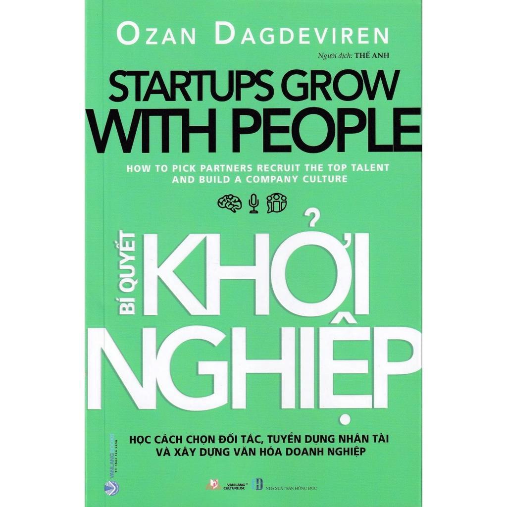 Sách - Bí Quyết Khởi Nghiệp (Ozan Dagdeviren - VL)