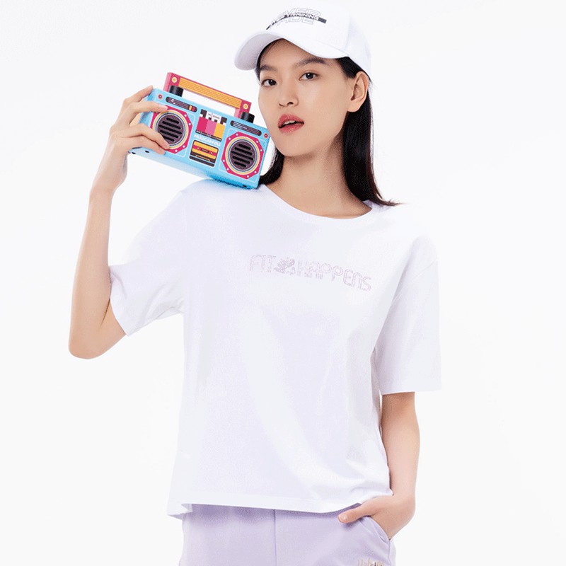 Áo phông training thể thao nữ Xtep 979228010482