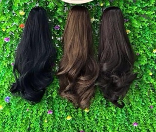 Tóc giả Ngoạm xoăn lửng