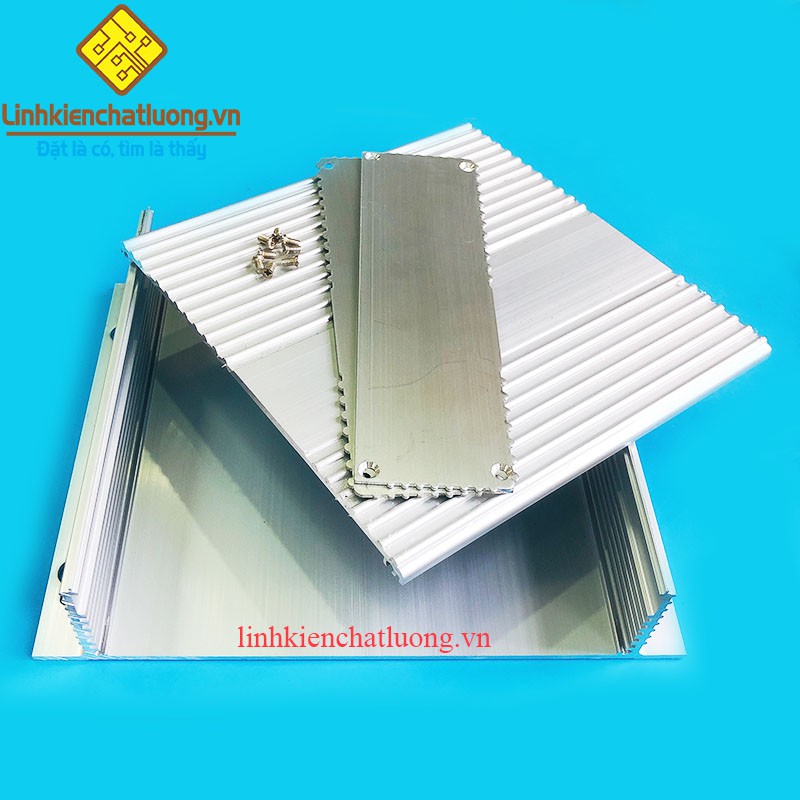 Hộp nhôm 162x155x46mm có tai