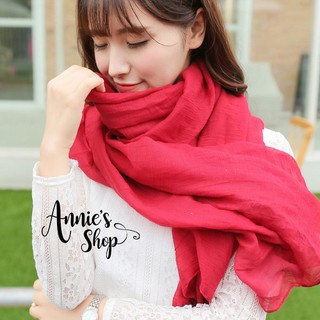 KH01 Khăn choàng cổ cotton cao cấp