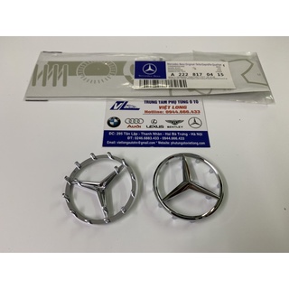 Logo biểu tượng vô lăng mercedes c200 , c300 , e200 , c180 , s500 , s350 , e240 , e280