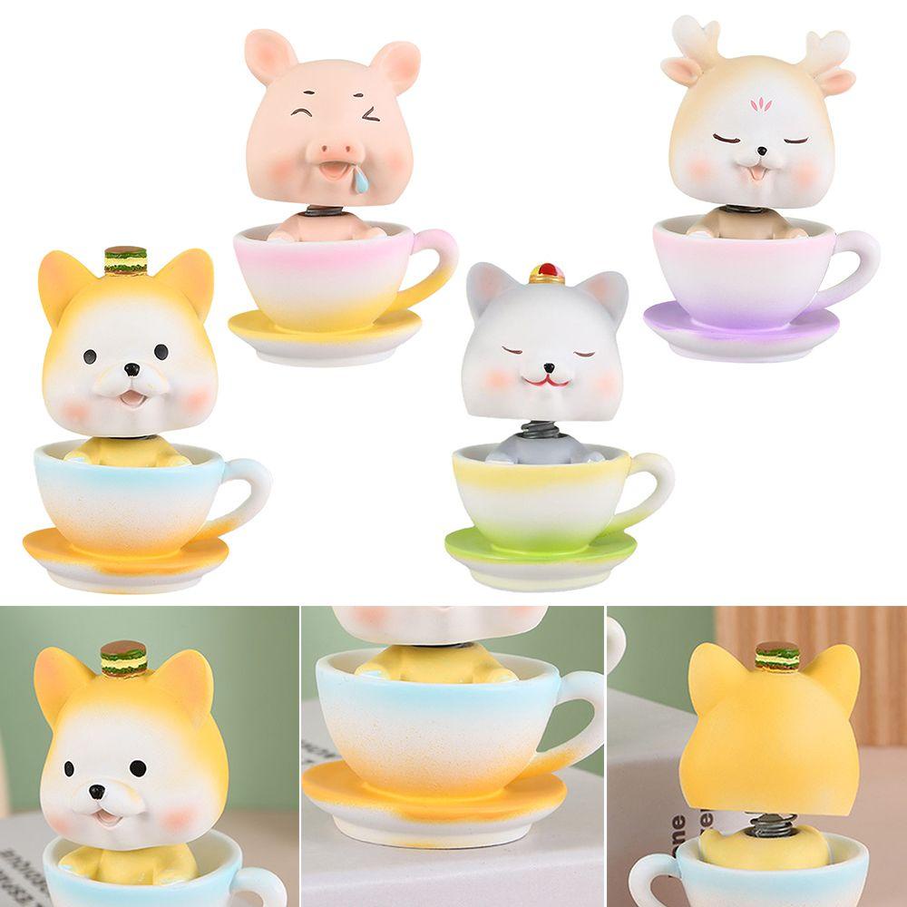 Đồ trang trí Tượng Hươu / Mèo / Heo Dùng Trang Trí Phòng Khách