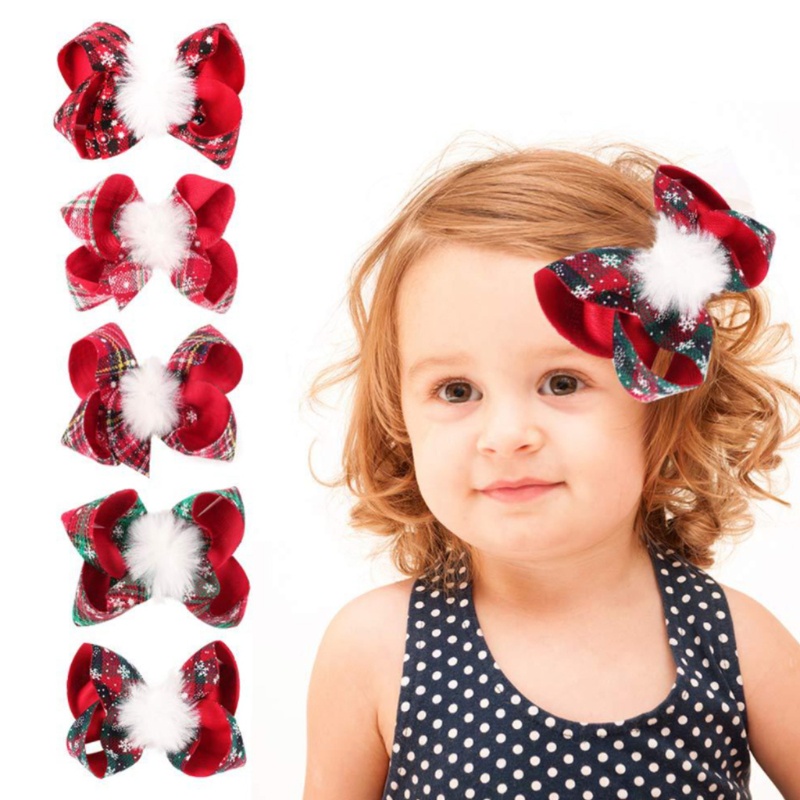 Kẹp Tóc Trang Trí Giáng Sinh Trọng Lượng Nhẹ