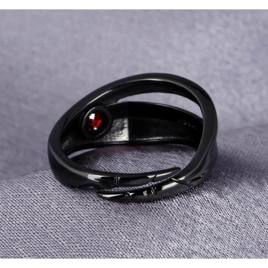 Nhẫn bạc nhân vật HATAKE KAKASHI anime NARUTO chibi phụ kiện trang sức đeo tay xinh xắn