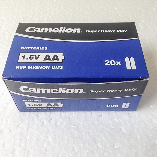 Hộp 40 viên Pin Tiểu AA (2A) Camelion Super Heavy Duty Battery 1.5V