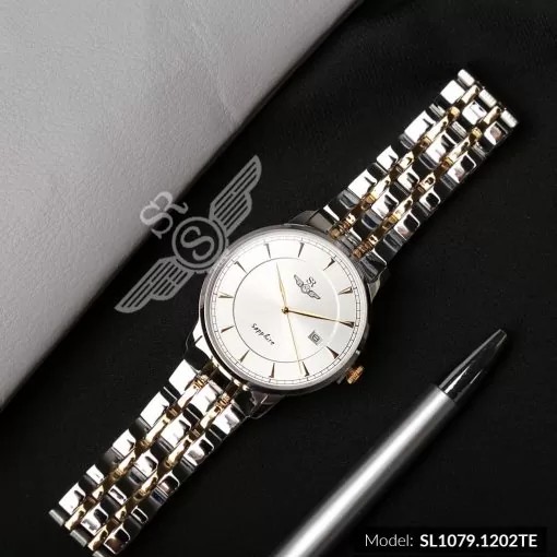 Đồng hồ đôi SRWATCH SL1079.1202TE - SG1079.1202TE Mặt kính SAPPHIRE Chống Trầy Chống nước