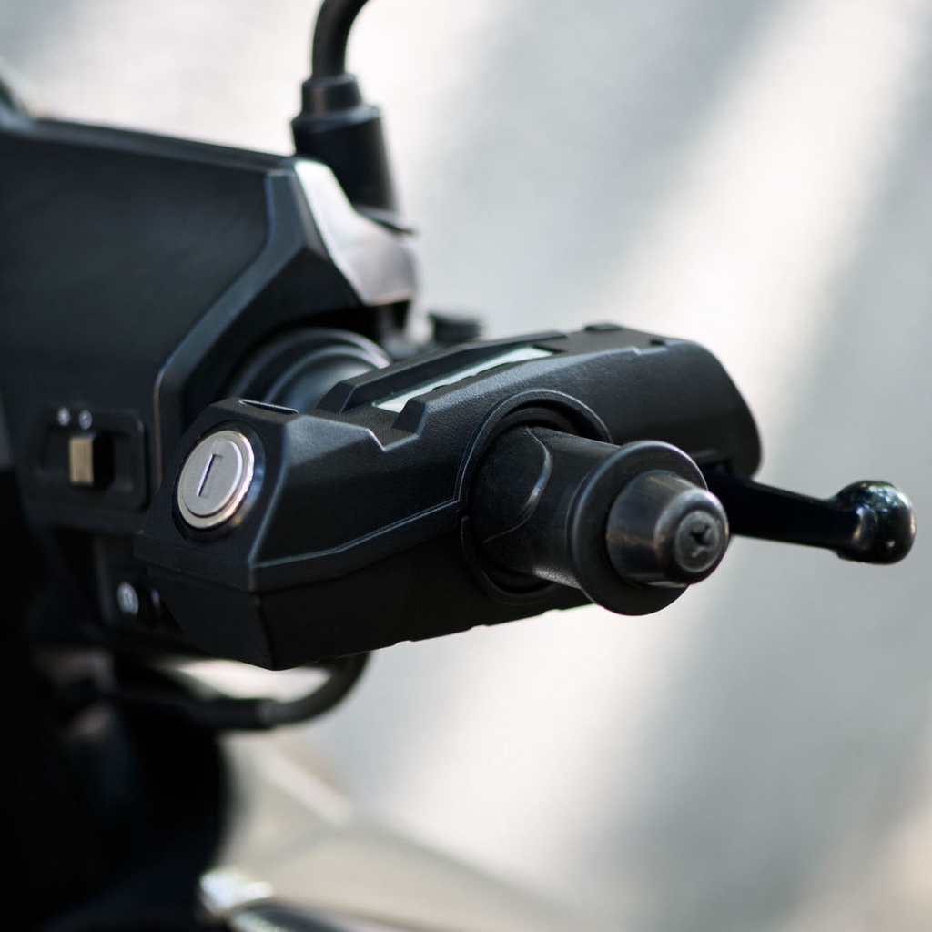 Ổ khoá chống trộm xe máy GIVI TL12, khoá tay thắng, tay phanh chống trộm hợp kim cao cấp chính hãng